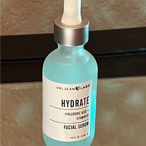 ValJean Labs Hydrate HYALURONIC ACID * VITAMIN 85 FACIAL SERUM 1.83 fl oz. New